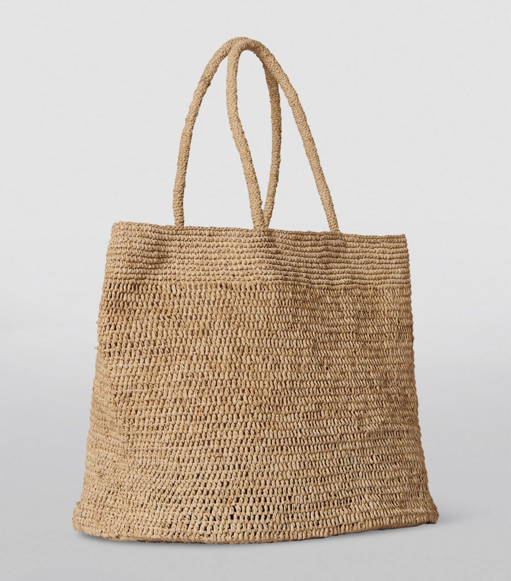 The Row The Row Raffia Oregon Tote Bag