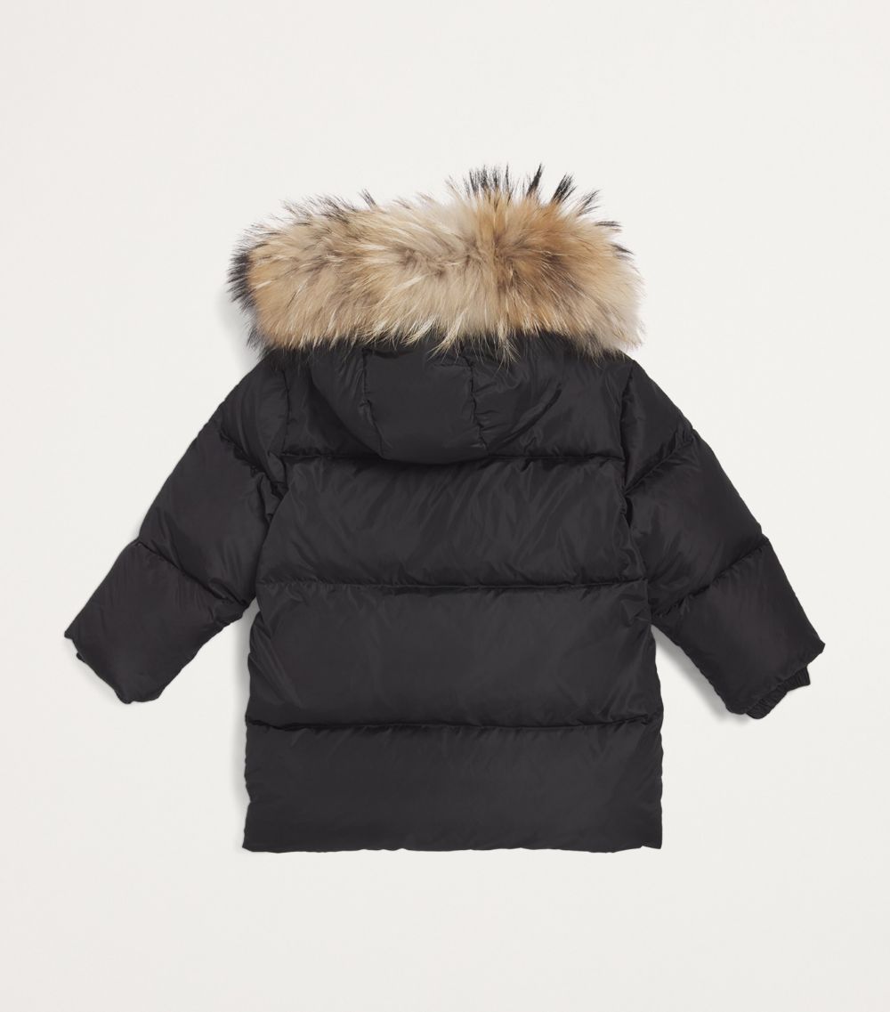 Il Gufo Il Gufo Down Fur-Trim Puffer Jacket (3-14 Years)