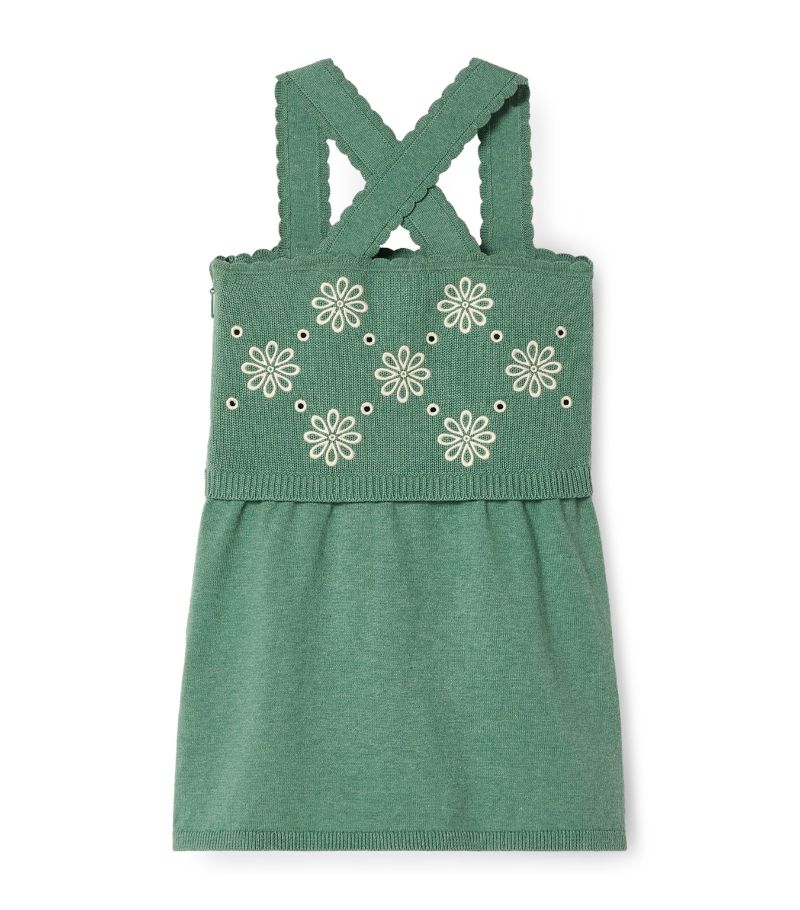 Gucci Gucci Kids Cotton Embroidered Dress (4-12 Years)