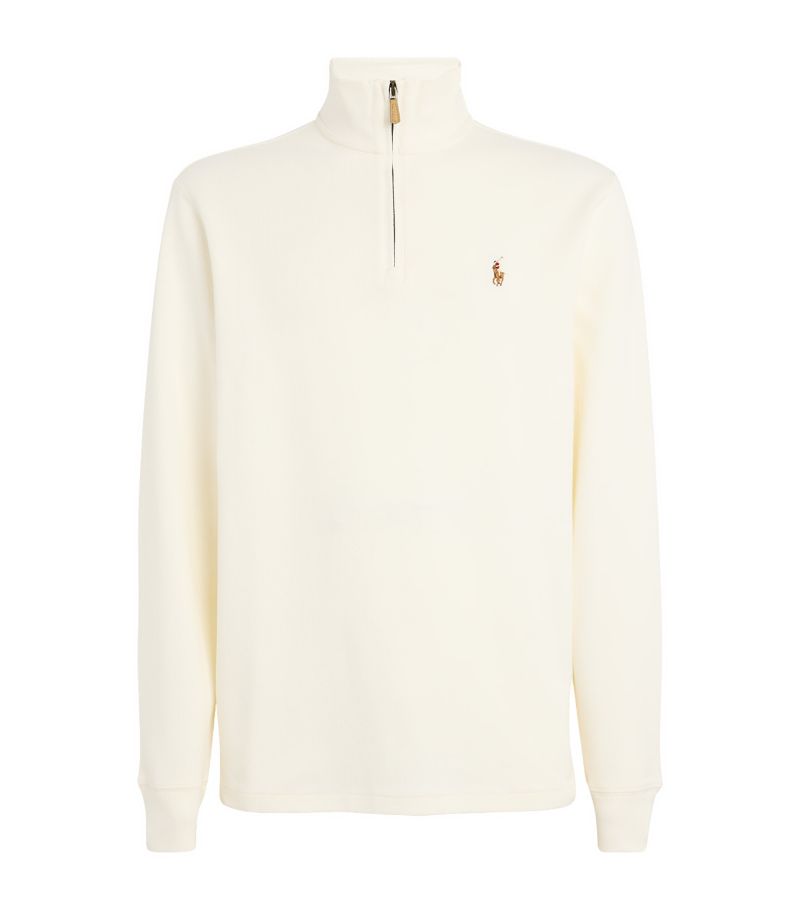 Polo Ralph Lauren Polo Ralph Lauren Cotton Quarter-Zip Sweater