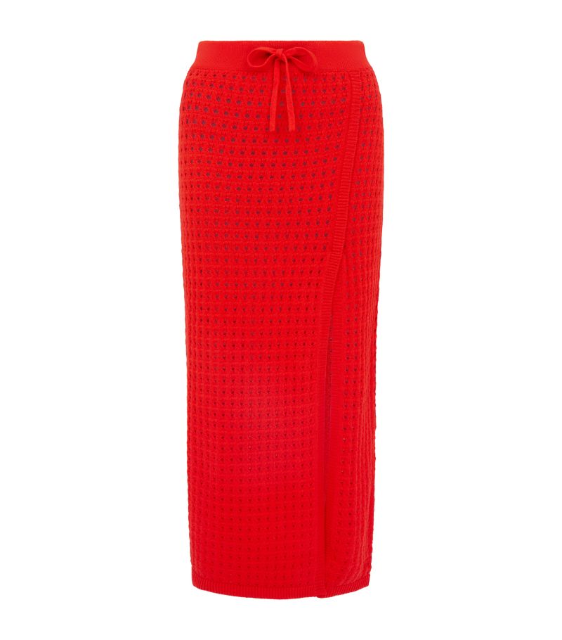 Cashmere In Love Cashmere In Love Crochet Mona Midi Skirt