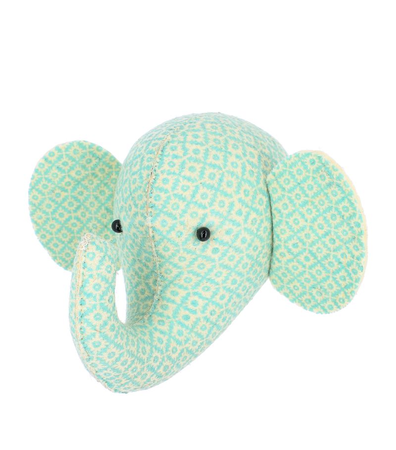 Fiona Walker Fiona Walker Mini Printed Elephant Head (22Cm)