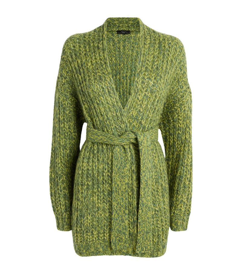 Weekend Max Mara Weekend Max Mara Mohair-Blend Chiné Cardigan