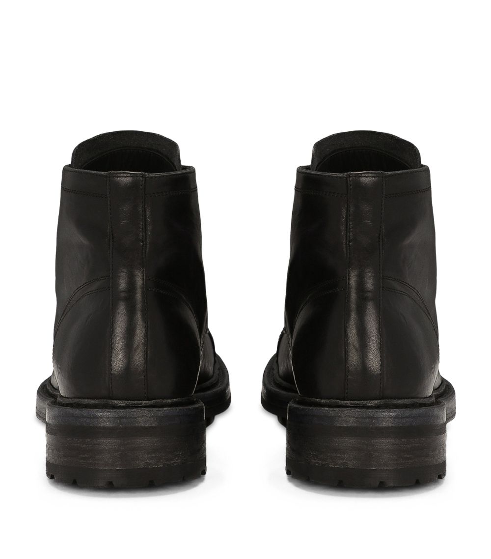 Dolce & Gabbana Dolce & Gabbana Leather Boots