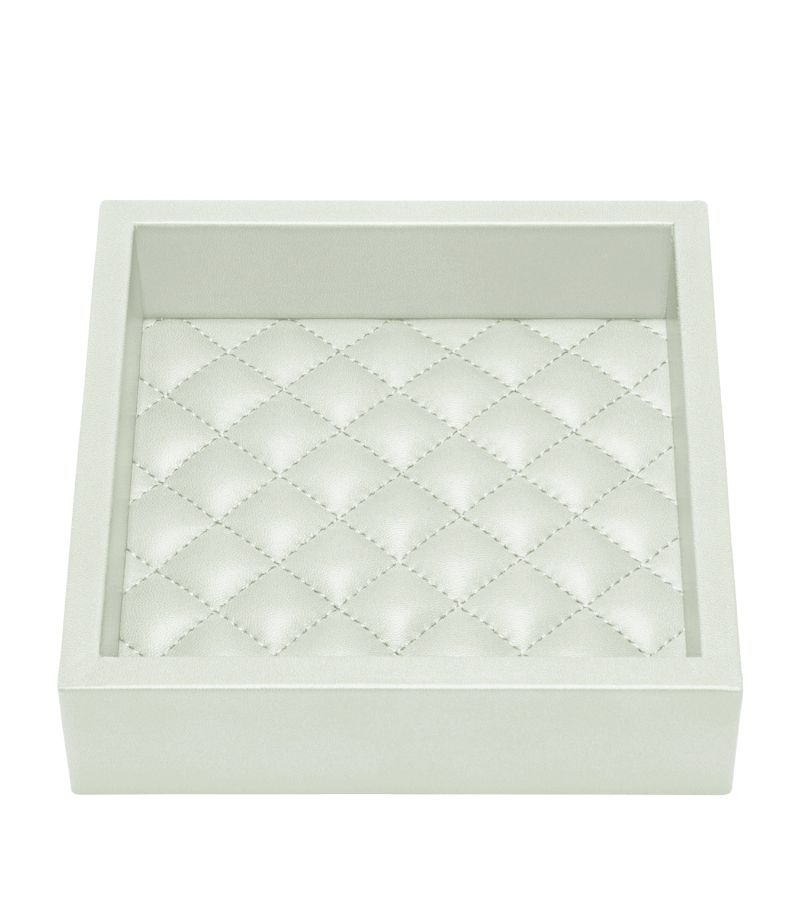 Riviere Riviere Small Quilted Febe Diamonds Tray