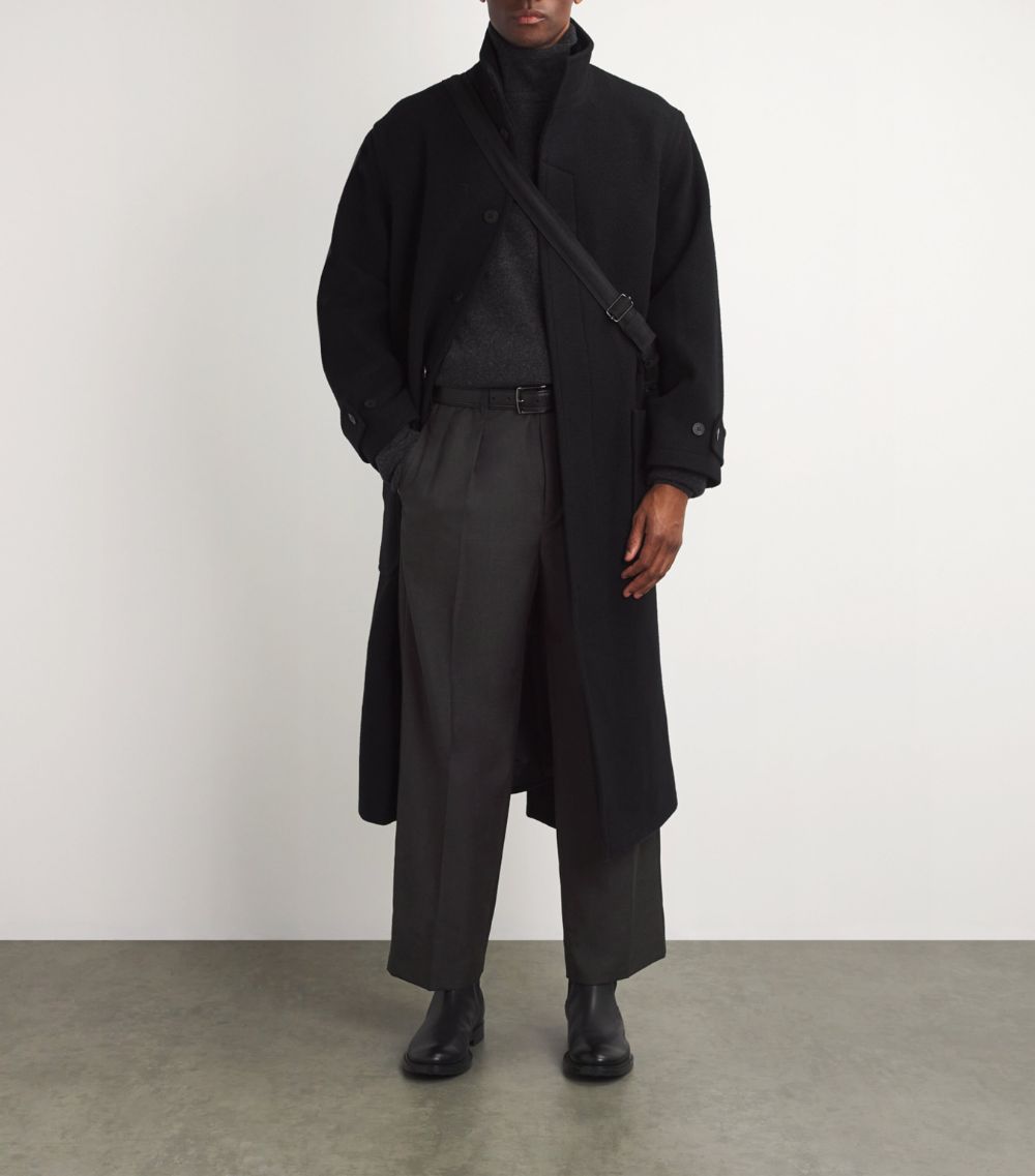 Lemaire Lemaire Pleated Straight Trousers