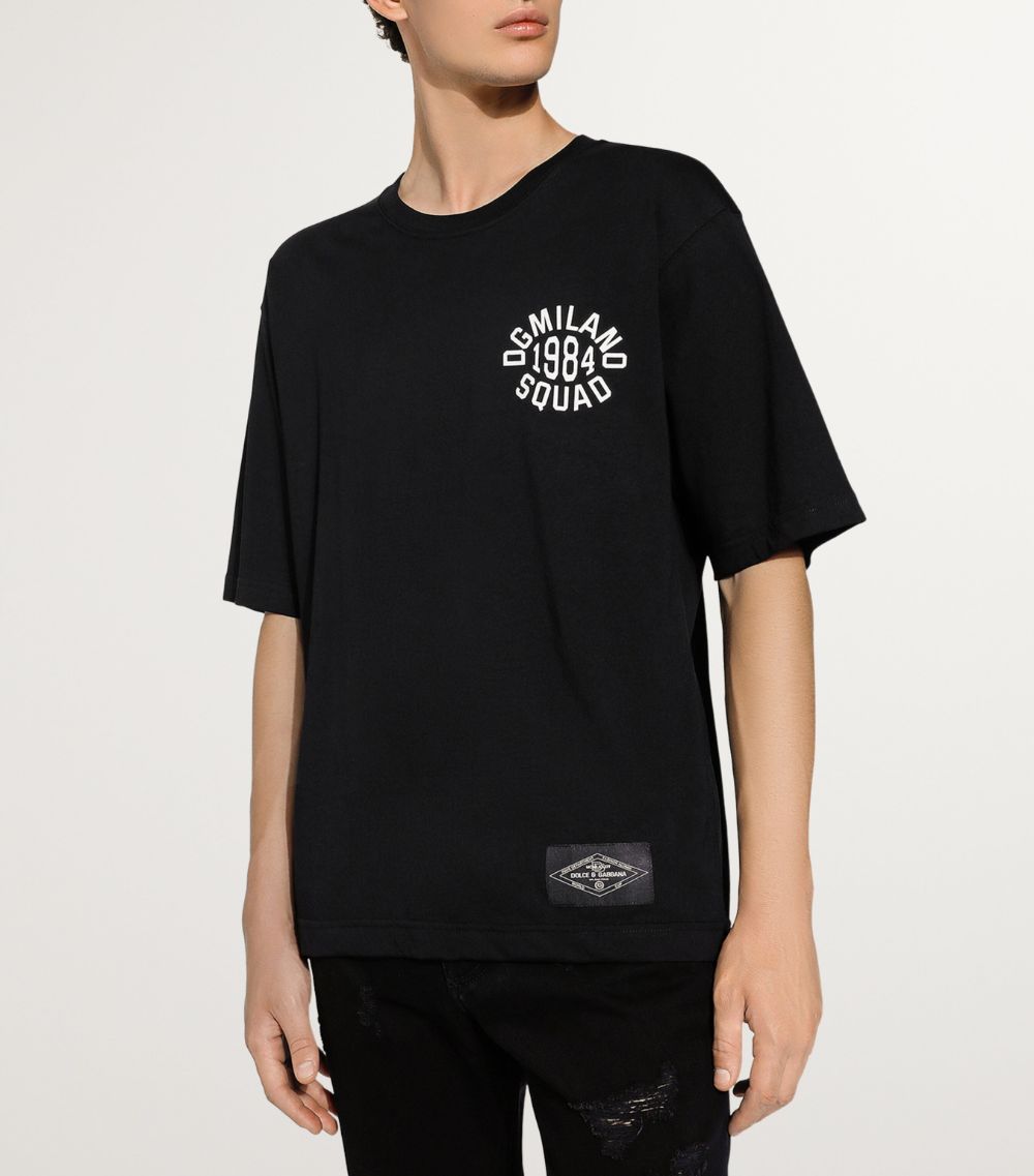 Dolce & Gabbana Dolce & Gabbana Cotton Logo T-Shirt