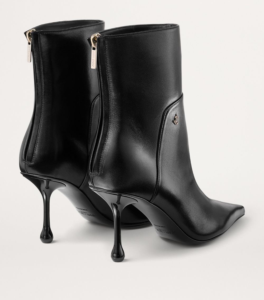 Jimmy Choo Jimmy Choo Cycas 80 Lambskin Ankle Boots