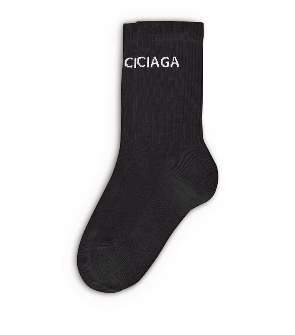 Balenciaga Balenciaga Logo Socks