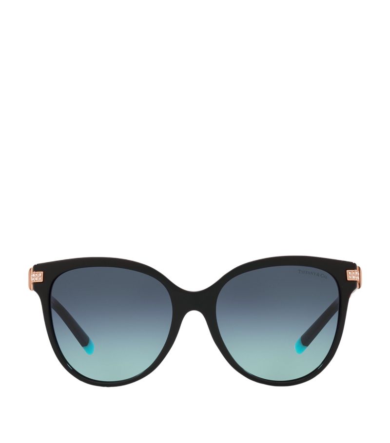 Tiffany & Co. Tiffany & Co. Crystal-Embellished Pillow Sunglasses
