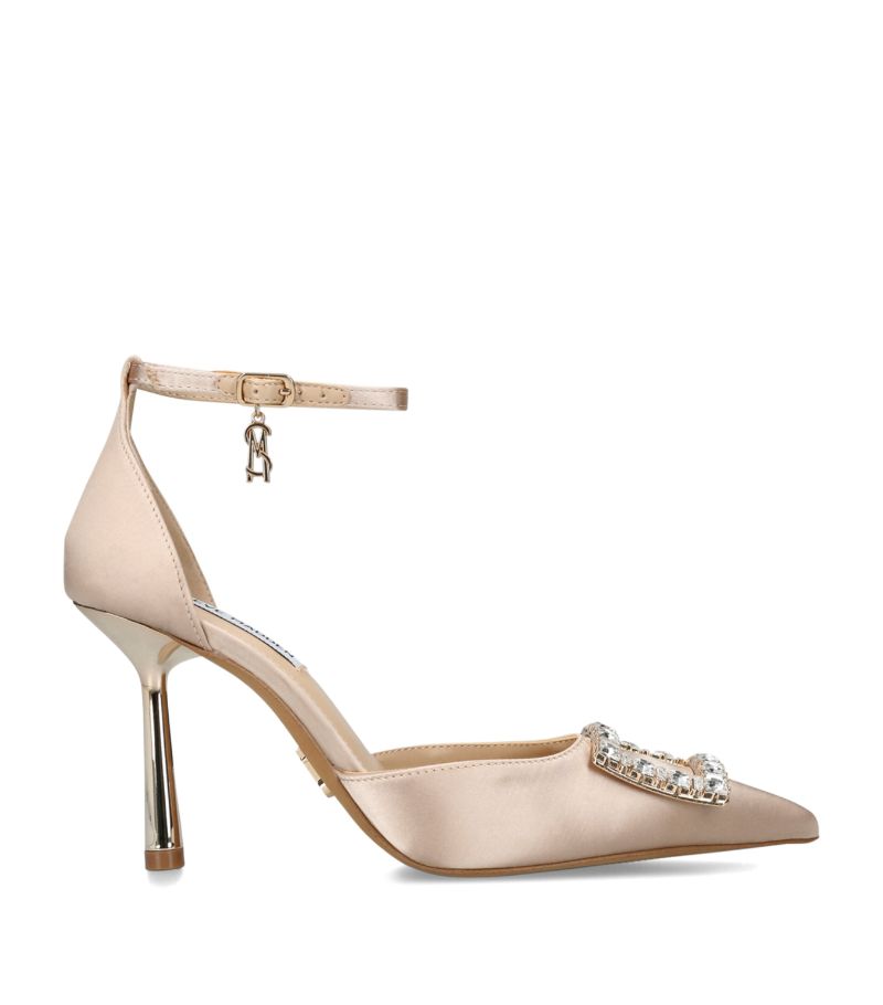 Steve Madden Steve Madden Satin Embellished Accession Pumps 100