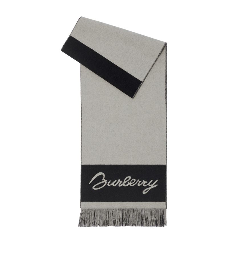 Burberry Burberry Wool Ekd Scarf