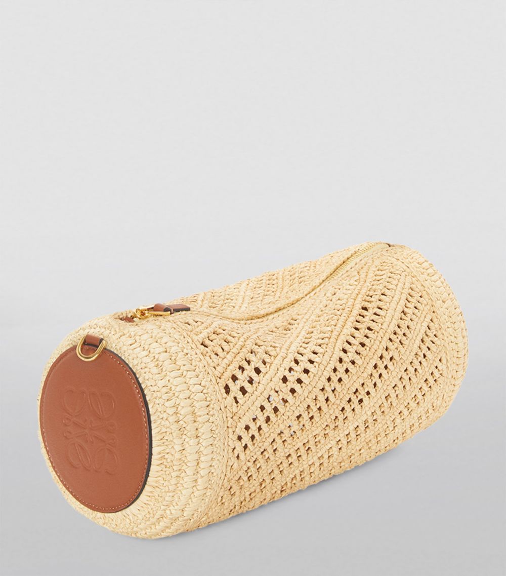 Loewe Loewe Raffia-Blend Pouch