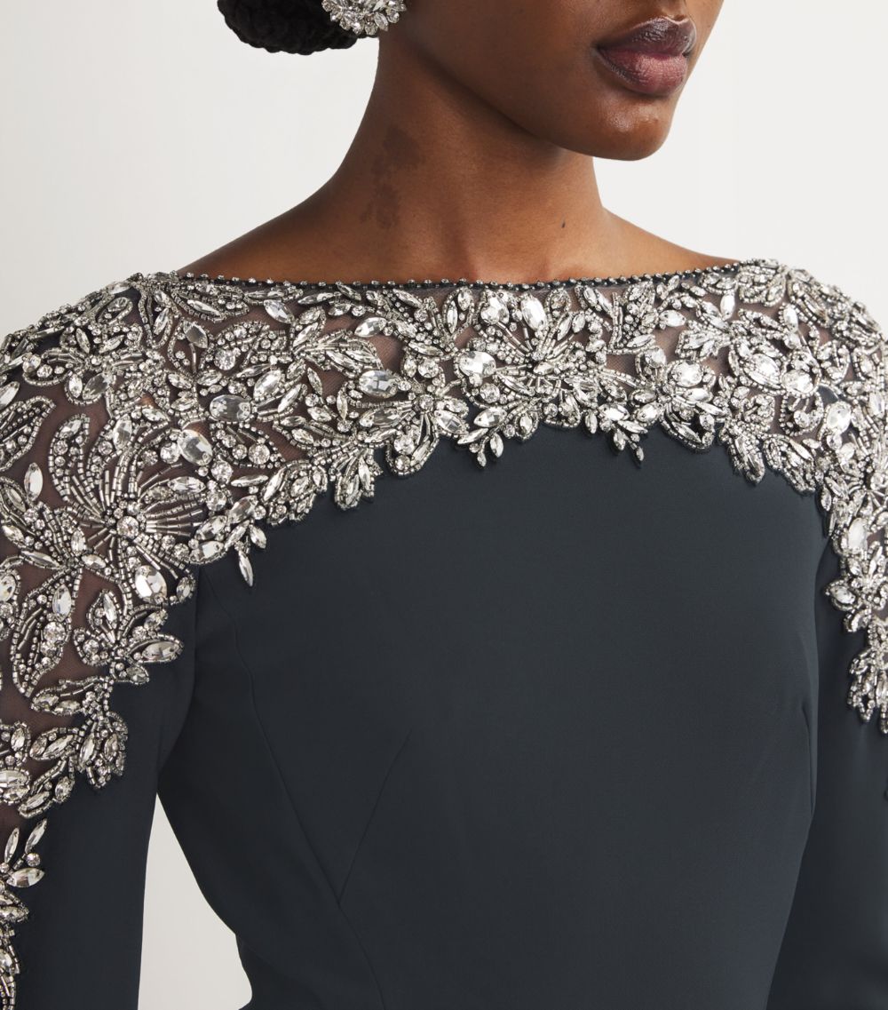 Jenny Packham Jenny Packham Crystal-Embellished Solstice Gown