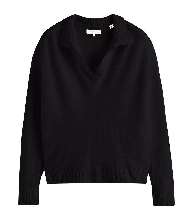 Chinti & Parker Chinti & Parker Wool-Cashmere Collared Sweater