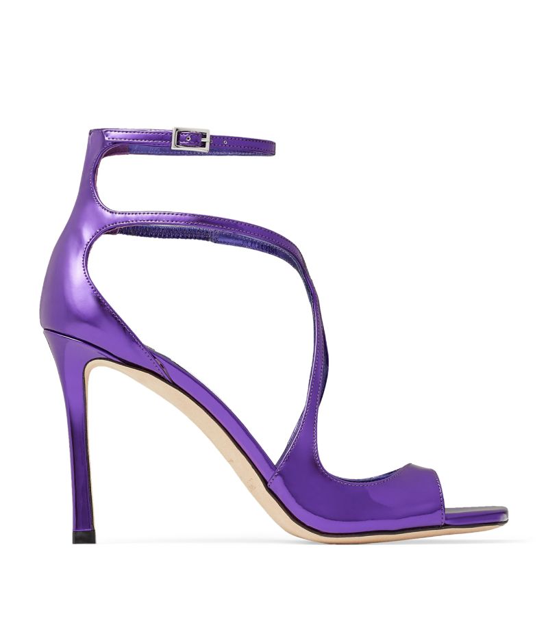 Jimmy Choo Jimmy Choo Azia 95 Calfskin Heeled Sandals