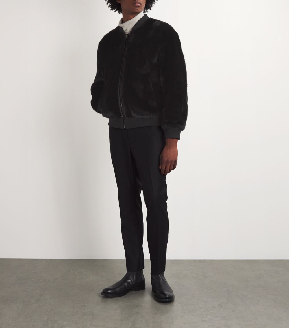 Yves Salomon Yves Salomon Mink Reversible Bomber Jacket