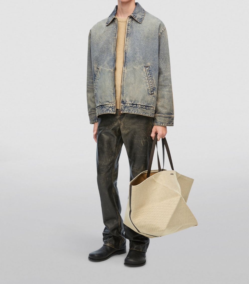 Loewe Loewe Denim Bomber Jacket