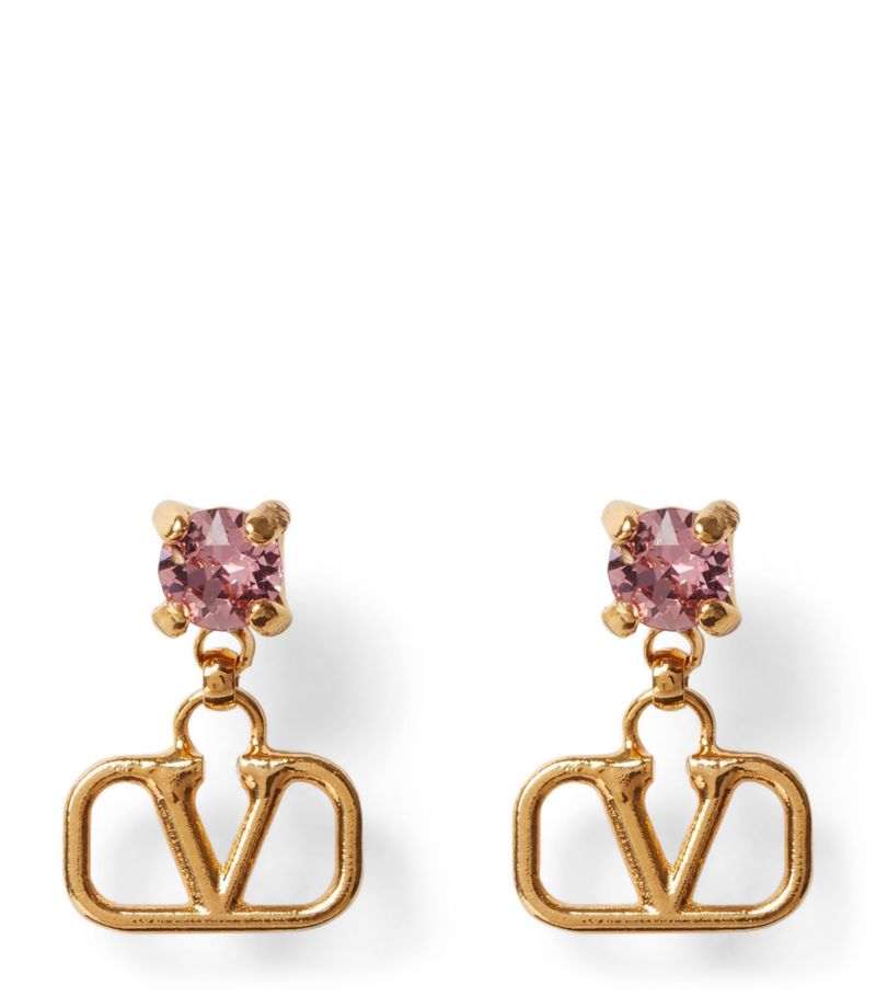 VALENTINO GARAVANI Valentino Garavani Vlogo Pendant Earrings