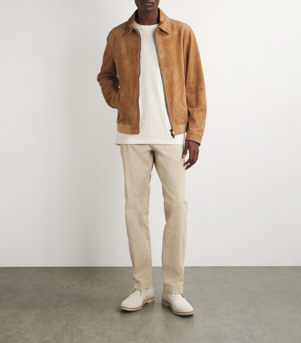 7 For All Mankind 7 For All Mankind Suede Blouson Jacket