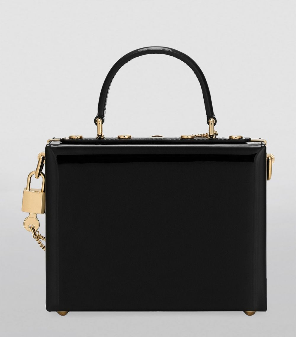 Dolce & Gabbana Dolce & Gabbana Leather Dolce Box Top-Handle Bag