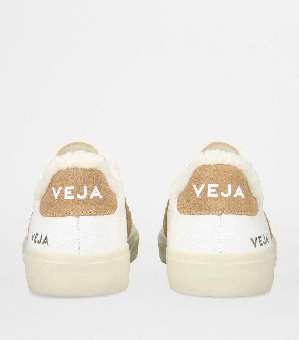 Veja Veja Leather Campo Winter Low-Top Sneakers