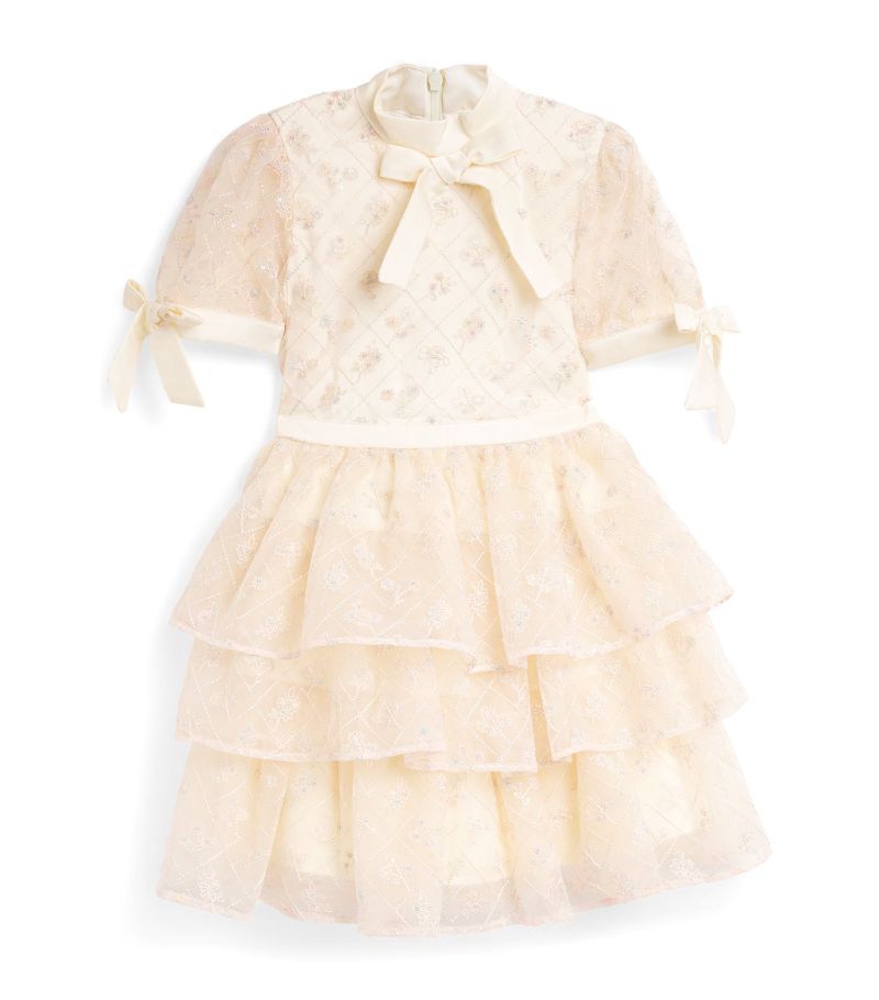 Eirene Eirene Lace Flower-Embellished Dress (12-15 Years)