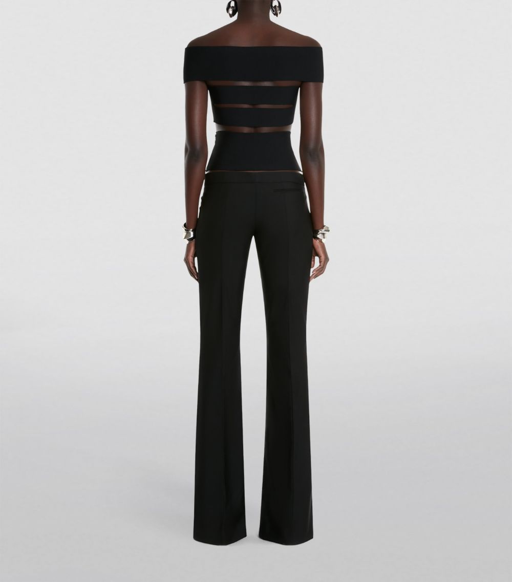 Alexander McQueen Alexander McQueen Off-The-Shoulder Top