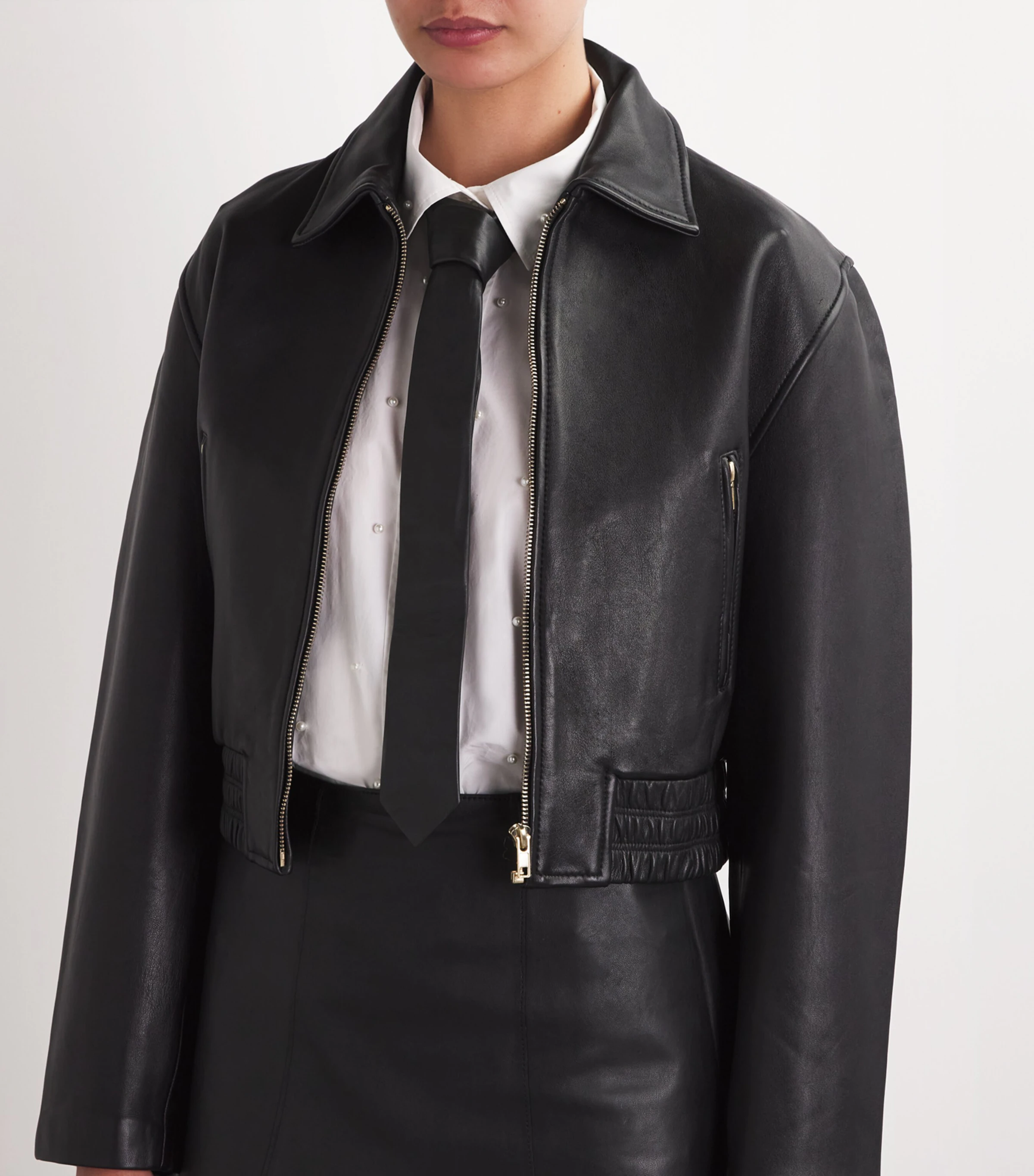  Claudie Pierlot Lambskin Tie