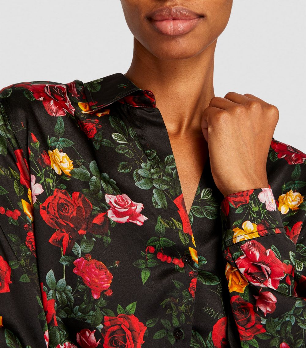 L'Agence L'Agence Silk Floral Tyler Shirt