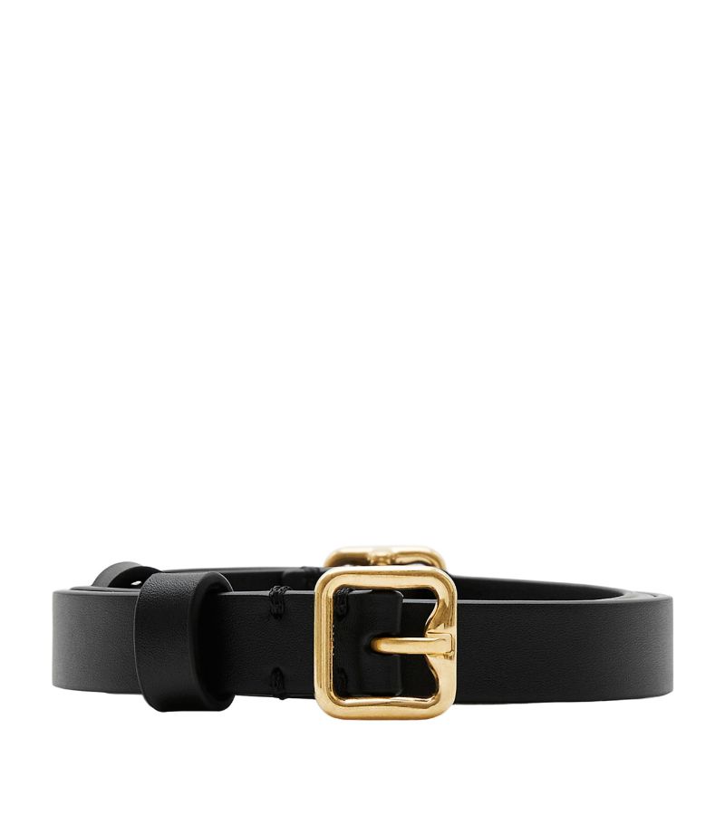 Burberry Burberry Leather Double B Belt