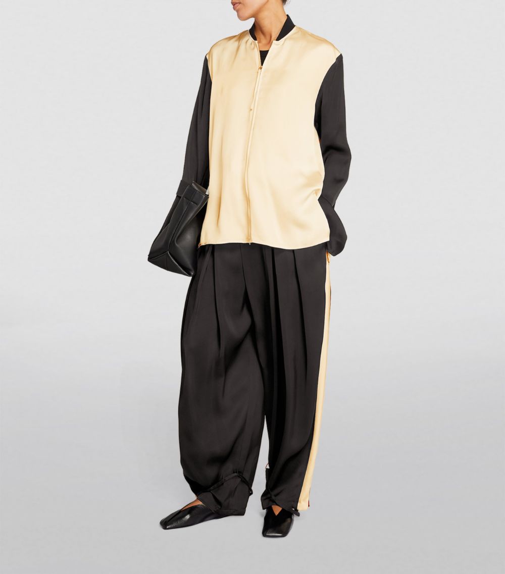 Jil Sander Jil Sander Contrast-Detail Tailored Trousers