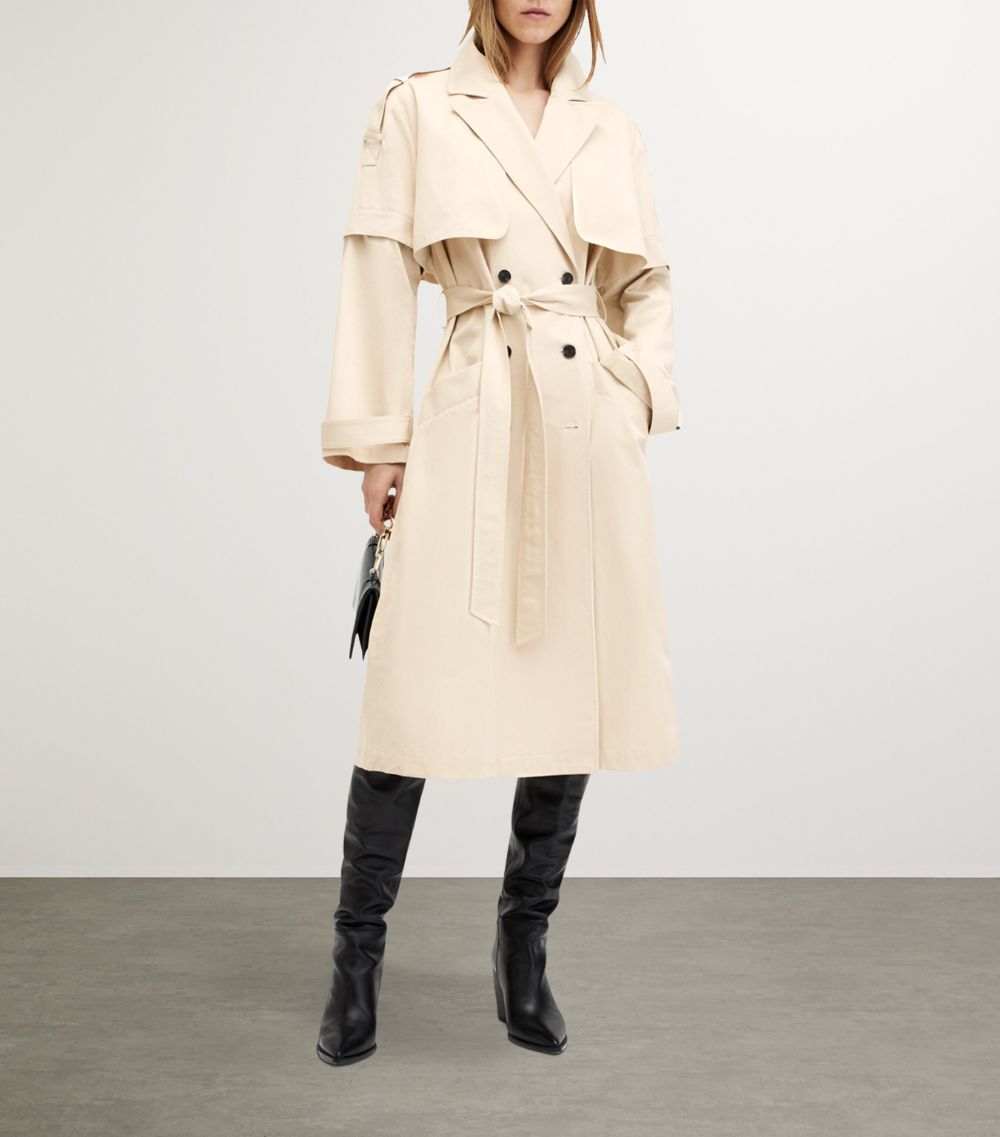 Allsaints Allsaints Belted Clyde Trench Coat