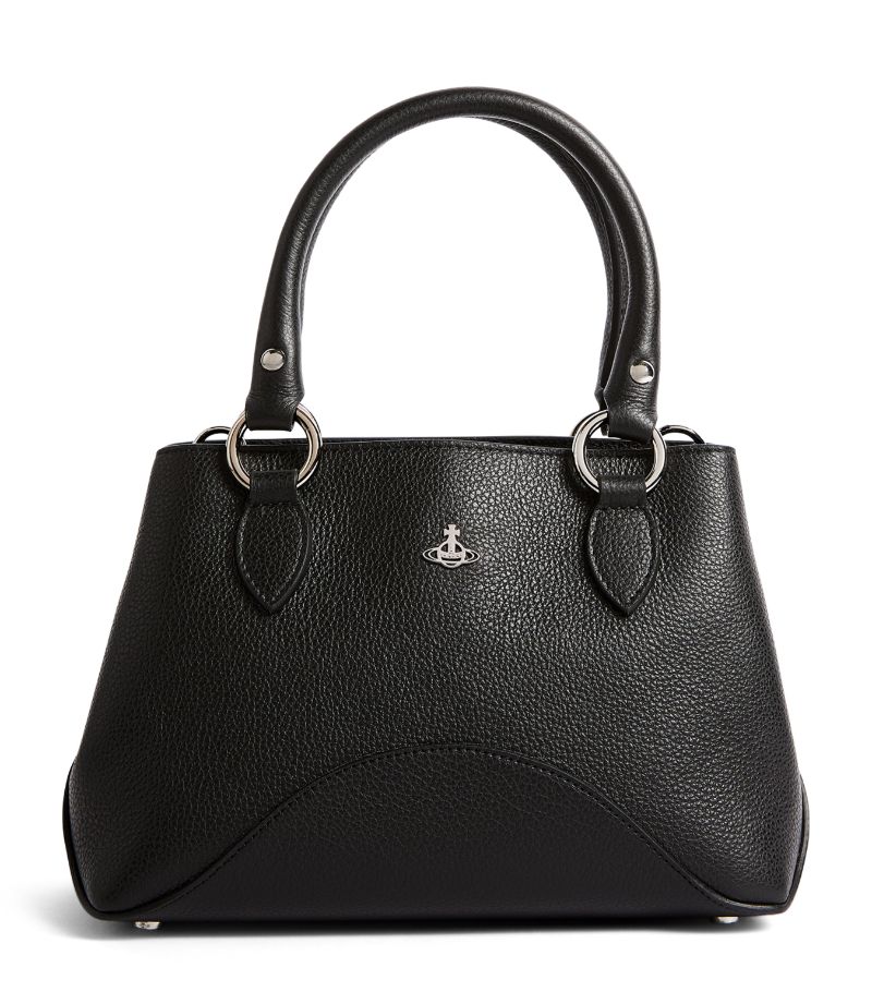Vivienne Westwood Vivienne Westwood Leather Orb Britney Top-Handle Bag