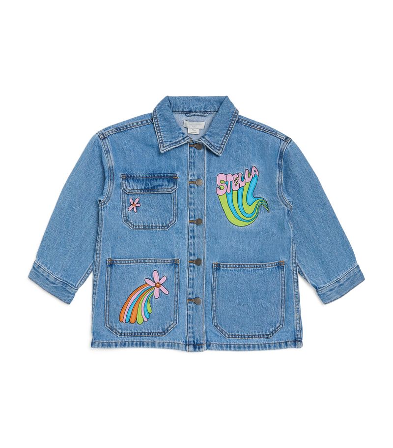 Stella McCartney Kids Stella Mccartney Kids Shooting Star Denim Jacket (2-14 Years)