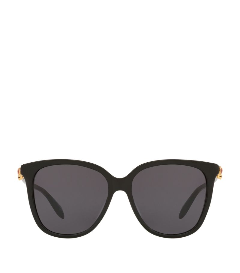 Alexander McQueen Alexander McQueen Skull Droplets Cat Eye Sunglasses