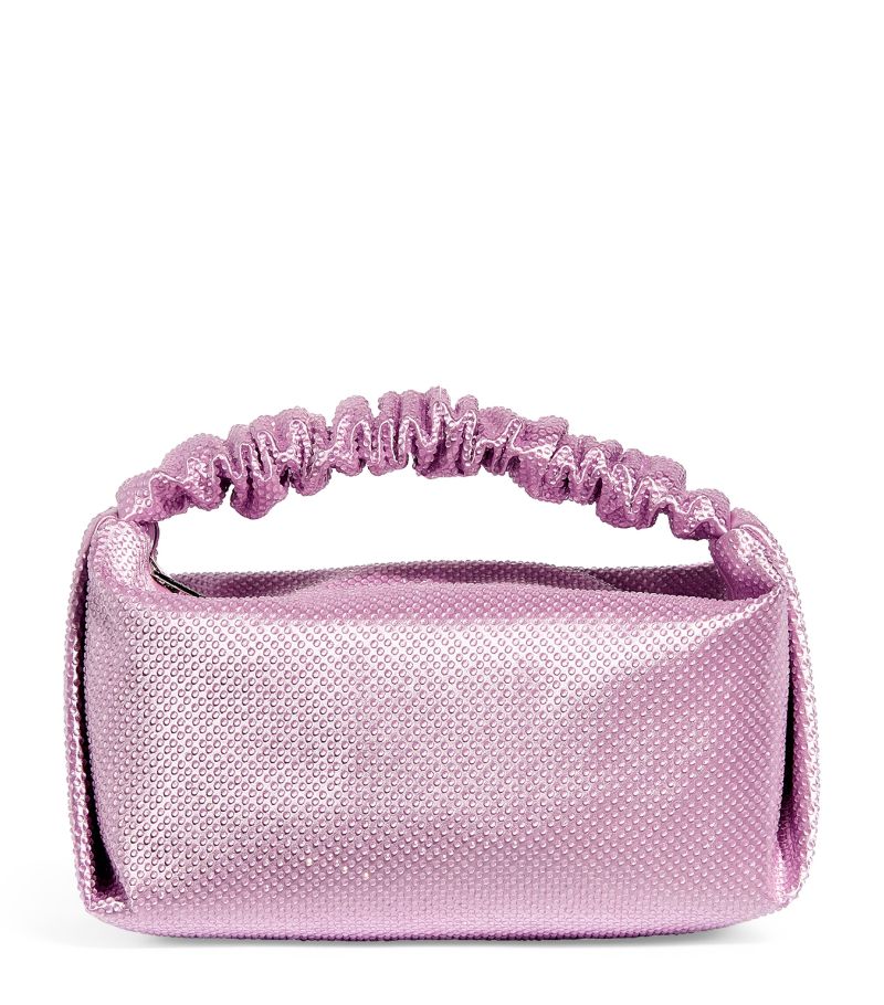 Alexander Wang Alexander Wang Mini Embellished Scrunchie Bag