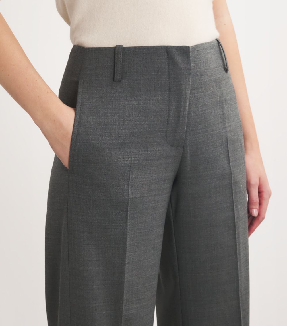 Tory Burch Tory Burch Flannel Tailored Trousers