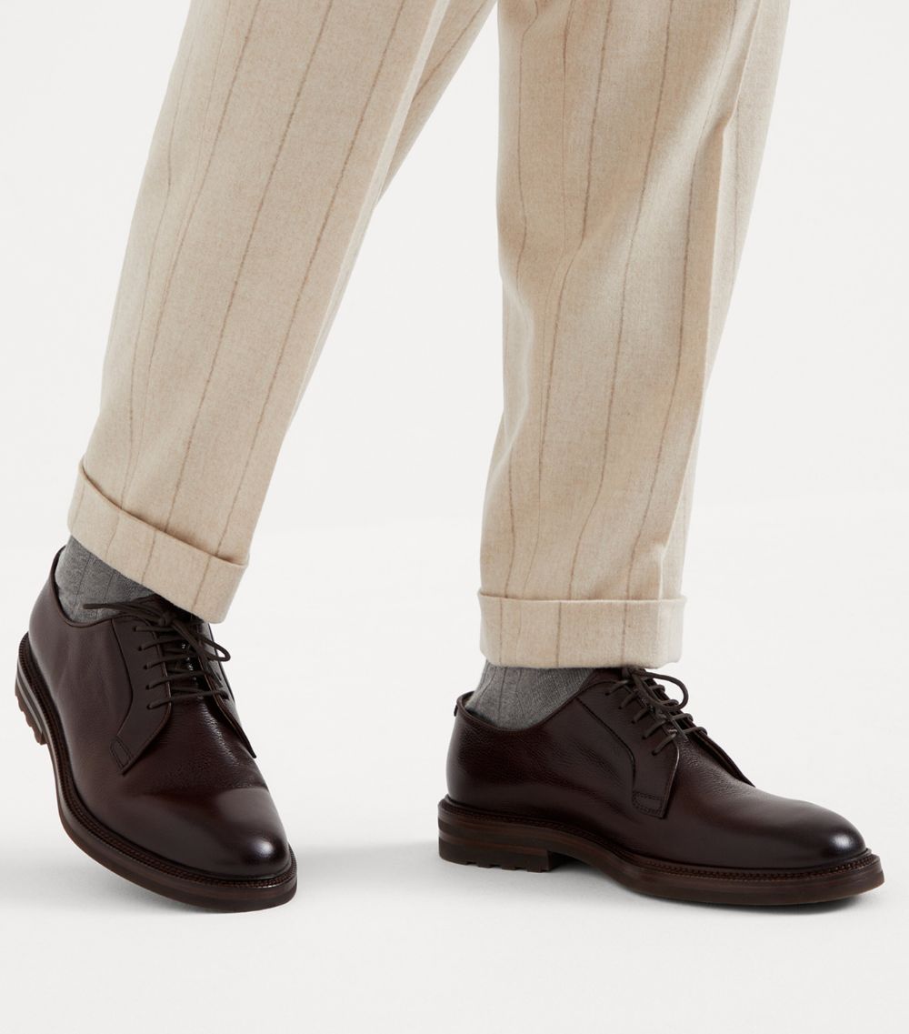 Brunello Cucinelli Brunello Cucinelli Calfskin Derby Shoes