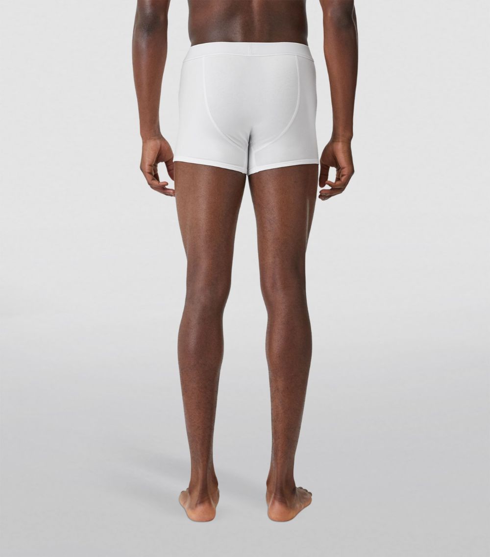 Burberry Burberry Logo Detail Stretch Cotton Boxer Shorts