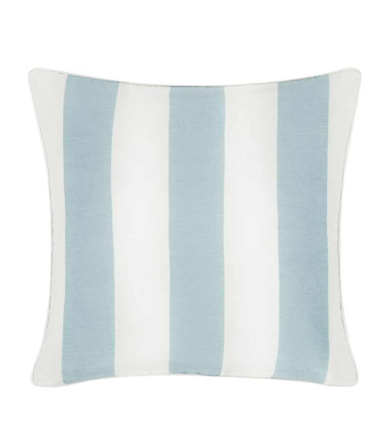 Gingerlily Gingerlily Silk Striped Cary Cushion (55cm x 55cm)