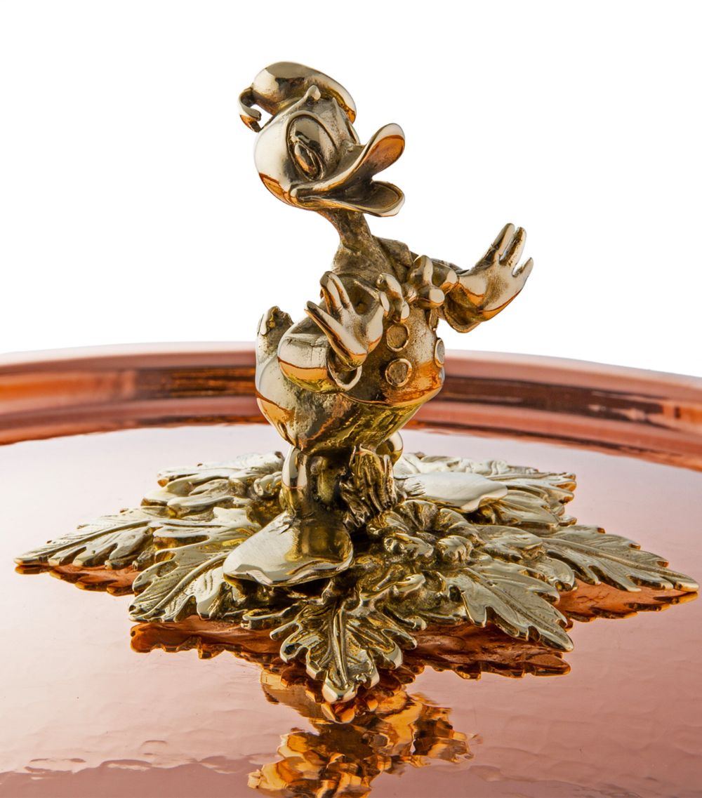Ruffoni Ruffoni Historia Hammered Copper Disney Donald Duck Braiser With Lid (28Cm)