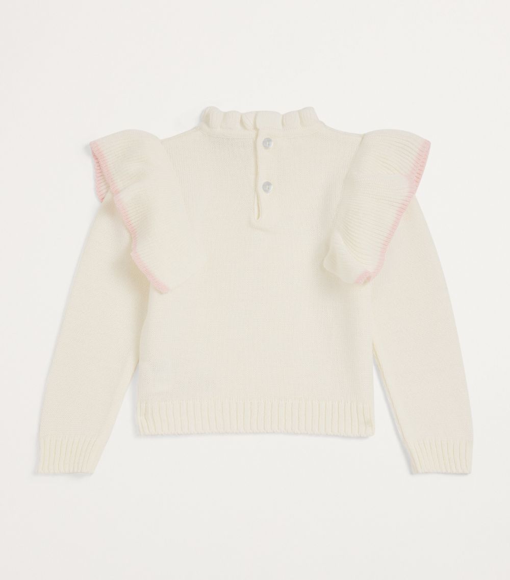 Bimbalo Bimbalo Wool-Blend Frilled Sweater (1-18 Months)