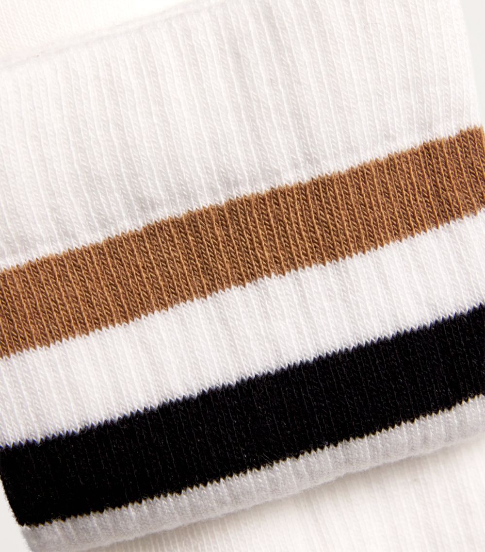 BOSS Boss Cotton-Blend Striped Socks (Pack Of 3)