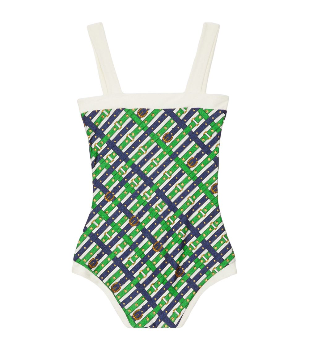 Gucci Gucci Belt Print Swimsuit