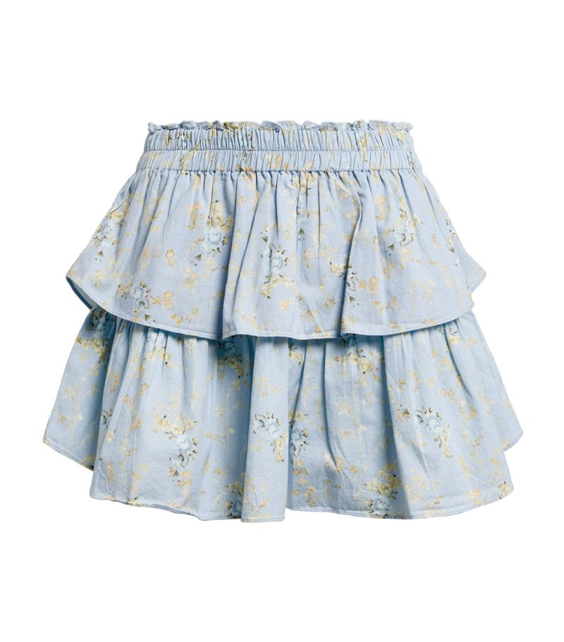  Loveshackfancy Ruffle Mini Skirt