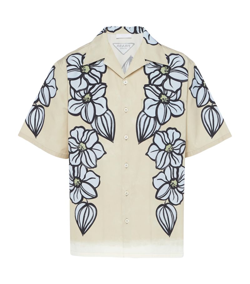 Prada Prada Cotton Floral Shirt