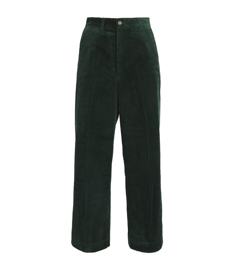 Polo Ralph Lauren Polo Ralph Lauren Corduroy Cropped College Trousers