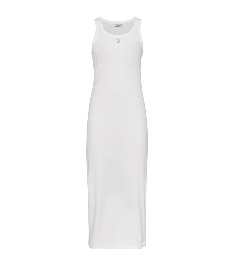 Brunello Cucinelli Brunello Cucinelli Rib-Knit Tank Dress