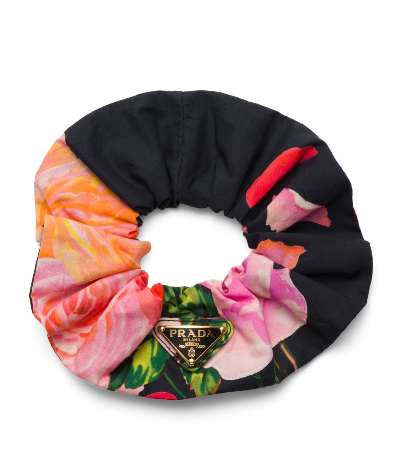 Prada Prada Floral Print Scrunchie